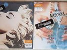 MADONNA 2 LP LIKE A PRAYER TRUE BLUE red blue vinyl edition SEALED FRANCE FNAC