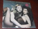 GREGG ALLMAN & CHER 'ALLMAN AND WOMAN - TWO THE HARD WAY' SEALED 1977 LP Sticker