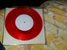 the damned thanks for the night  red vinyl test pressing music records