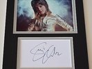 Suzi Quatro Signed Autograph 10x8 photo mount display Rock Music AFTAL COA