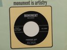 45 RPM Billy Graves MONUMENT  404 Midnight Bus  TEEN  VG++