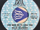 * BILLIE DEARBORN You Need Me To Love You NORTHERN CROSSOVER SOUL Bell 45 Hear