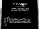 GREGORIO PANIAGUA LA SPAGNA ATRIUM MUSICAE DE MADRID BIS LP-163/164 HP TAS LIST