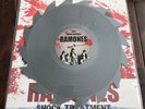 RAMONES SHOCK TREATMENT LIMITED ED. GRAY Vinyl SAW SHAPED LP IMPORT REMASTERED