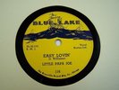 LITTLE PAPA JOE Rare 78rpm on BLUE LAKE 