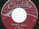 El Rays - Darling I Know / Christine on Checker