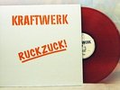 Kraftwerk Ruckzuck NM+ Colored Transparent Red Vinyl LP Record