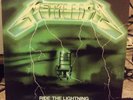 METALLICA Ride the Lightning Bernett Records Coloured LP Pressing Metal Thrash