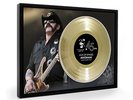 Motorhead Ace Of Spades Lemmy Framed Gold Disc A4 Size