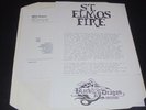 ST. ELMO’S FIRE – POWERDRIVE 1st press Lp vinyl TEST pressing BLACK DRAGON 1990