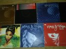 7 x mary j blige vinyls - my life LP / real love / reminisce / missing you