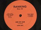 LOVE ROY/RAS STAR-SON OF SAM 12 INCH RANKING ROOTS REGGAE OG PRESS RARE