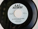 Modern Soul 45 - D. Watson - Say What's On Your Mind - R.A.C - Mint