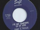 SONNY & PHYLLIS northern I'VE GOT SOMETHING ON MY MIND soul 45 HEAR promo