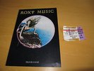 Roxy Music - Siren 1975 Tour Programme & Wembley Ticket           (Promo)
