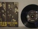 Very rare The Beatles single 45 Ticket to Ride Parlophone Sweden VG++/VG++