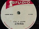 Alton Ellis - Live & Learn / The Heptones - Let's Try  Studio One Reggae  12