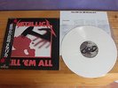 Metallica - Kill 'Em All - Japan + OBI & Insert - Nexus K25P 438 - WHITE VINYL