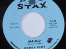 Northern Soul 45 WENDY RENE Bar-B-Q STAX HEAR VG++