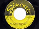 WENDY WOODS-DON'T HURT ME NO MORE /DO IT NOW ON SINCERE RARE NORTHERN 45