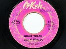 BILLY BUTLER-RIGHT TRACK /BOSTON MONKEY ON OKEH NORTHERN 45