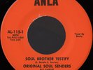 ORIGINAL SOUL SENDERS Soul Brother Testify PSYCH SOUL FUNK 45 break *hear*