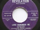 Hear  Black Gospel Soul 45 The Mighty Covington Gospel Singers - Lord Remember M