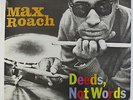 Max Roach - Deeds, Not Words LP - Riverside Japan - SMJ-6194 MONO VG+