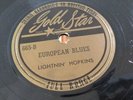 TEXAS BLUES GUITAR LIGhtnin Hopkins Gold Star 665 European Blues/fast Life E+++