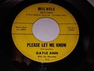 GAYLE ANN Take It Easy/Please Let Me Know TUCSON AZ ROCKABILLY DOO-WOP Michele