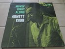 ARNETT COBB MOVIN RIGHT ALONG ORIGINAL LP 1961 PRISTINE