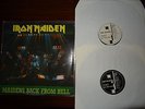 Iron Maiden  2 LP Maidens back From Hell, live Milano 1986 Original Bootlegs. EX