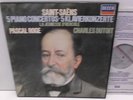 D244D 3 Saint-Saens 5 Piano Concertos Pascal Roge  Charles Dutoit 3LP Box Set