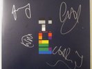 COLDPLAY X&Y SIGNED 2X LP DOUBLE VINYL 180 GRAM SET ALL 4