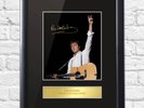 Paul McCartney Signed Mounted Photo Display FRAME