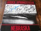 SPRINGSTEEN E STREET BAND AUTOGRAPH NEBRASKA SIGNED LP VINYL ORIGINAL