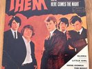 THEM *GLORIA/BABY PLEASE DON'T GO* 1966 MEXICO LONDON CARDBOARD EP