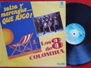 Latin Salsa Merengue LOS 8 DE COLOMBIA *** Que Rico  *** ORIGINAL 1990 Spain LP