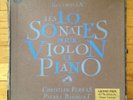FERRAS & BARBIZET - Beethoven 10 sonatas - FALP 4Lp's box 584/87 -