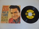 JOHNNY CASH What Do I Care / All Over Again RARE PICTURE SLEEVE Columbia 1958