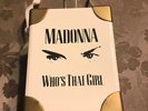 MADONNA  WHO'S THAT GIRL official 80's TOYBOY merchandise CASE