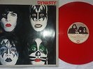 KISS  dynasty  LP 1979  RED VINYL  +  OIS