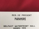 2x Seating Paramore In Belfast 16/06