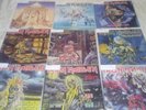 Iron Maiden X 9 Vinyl LP's VG+ to NM *One Signed*