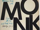 ANDY WARHOL COVER THELONIOUS MONK LAMINATED PRESTIGE 1958 ORIG. LP DG RVG