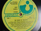 DEEP PURPLE THE BOOK OF TALIESYN  LP UK 1st HARVEST 'SOLD IN UK 4 LINES
