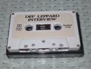 Def Leppard INTERVIEW - Cassette Tape PROMOTION COPY - ede
