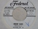 BOOKER LEE JR. PROMO BLUESY ROCKABILLY 45 - ROCKIN' BLUES - FEDERAL 12321