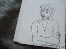 ART COVER LP by ANDY WARHOL - DRAWING of ANDRE HELLER - rare ATTERSEE EDITION NM