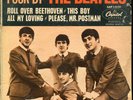 THE BEATLES Four by The Beatles on Capitol EAP 1-2121 Picture Cover 45 EP